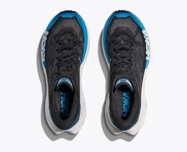  Giày Chạy Bộ Nam Hoka Mafate X Trail - Black / Skyward Blue 