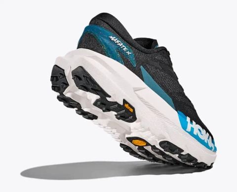  Giày Chạy Bộ Nam Hoka Mafate X Trail - Black / Skyward Blue 