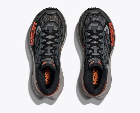  Giày Chạy Bộ Nữ Hoka Mafate X - Black / Stucco 