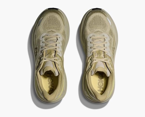  Giày Chạy Bộ Nam Hoka Bondi 9 Wide Road - Granssland / Oyster Mushroom 