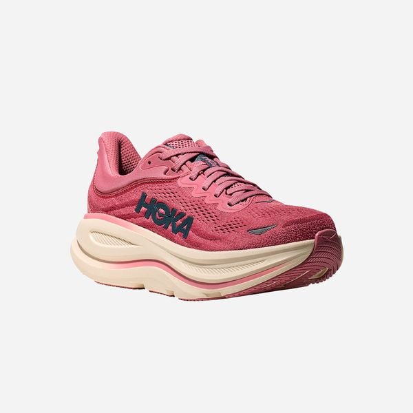  Giày Chạy Bộ Nữ Hoka Bondi 9 Wide - Lingonberry / Cranberry 