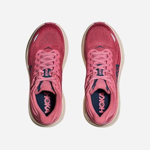  Giày Chạy Bộ Nữ Hoka Bondi 9 Wide - Lingonberry / Cranberry 