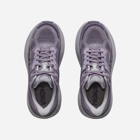  Giày Chạy Bộ Nữ HOKA Bondi 9 Wide - Mellow Lilac/Purple Fog 