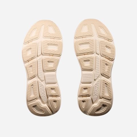  Giày Chạy Bộ Nữ Hoka Bondi 9 Wide - Vanilla / Birch 