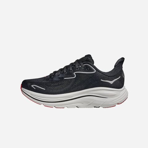  Giày Chạy Bộ Nam Hoka Clifton 10 Wide - Black / Silver 