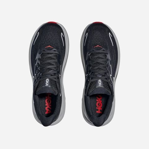  Giày Chạy Bộ Nam Hoka Clifton 10 Wide - Black / Silver 