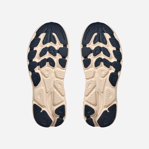  Giày Chạy Bộ Nam Hoka Clifton 10 Wide - Vermillion / Varsity Navy 