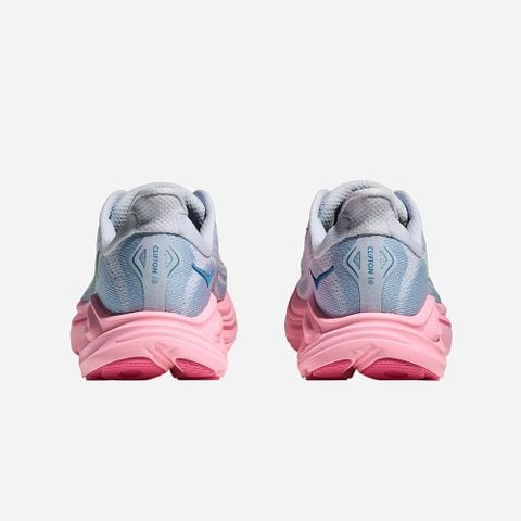  Giày Chạy Bộ Nữ Hoka Clifton 10 Wide - Overcast / Petal 