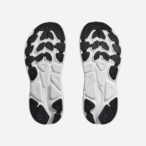  Giày Chạy Bộ Nữ Hoka Clifton 10 Wide - Sea Glass / Neon Flame 