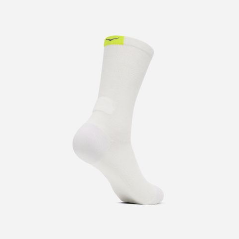  Vớ chạy bộ Hoka Clifton Crew - Trắng 