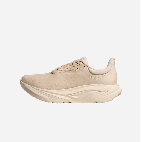  Giày Chạy Bộ Nữ Hoka Arahi 8 Wide Road - Birch/ Alabaster 