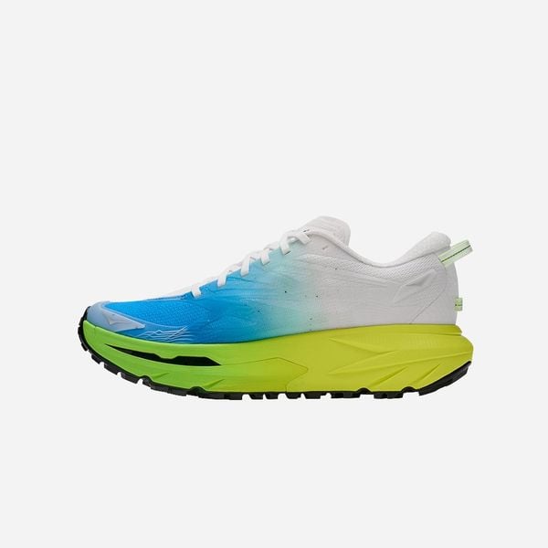  Giày Chạy Bộ Nam Hoka Mafate 5 - Frost / Citrus 