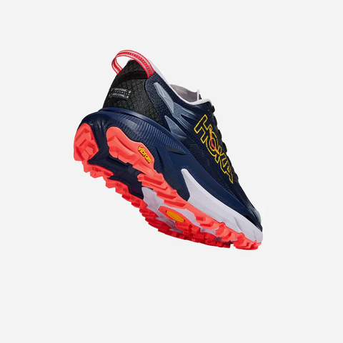  Giày Chạy Bộ Nữ Hoka Mafate 5 - Midnight Blue / Starlight Glow 