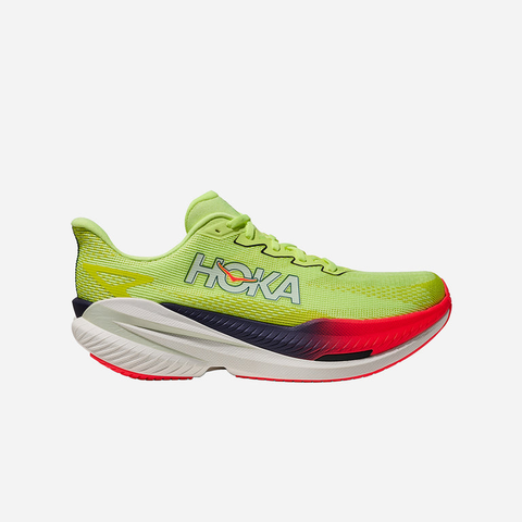  Giày Chạy Bộ Nam Hoka Mach X 3 Wide - Neon Yuzu / Squid Ink 