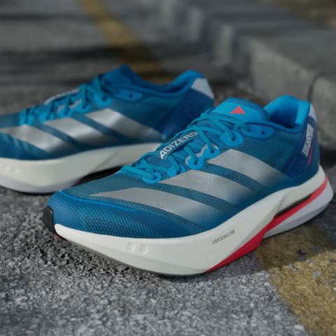  Giày Chạy Bộ Nam ADIDAS Adizero Boston 13 - Solar Blue/ Silver Metallic/ Dark Solar Blue 