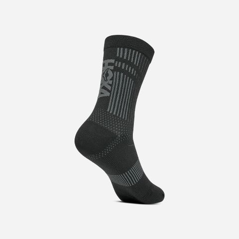  Vớ Thể Thao HOKA Trail Run Crew 1170332-BLK - Đen 