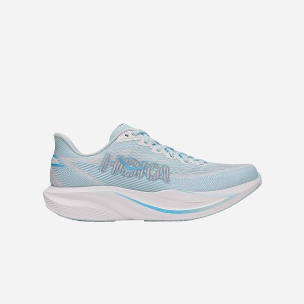  Giày Chạy Bộ Nữ HOKA Mach 7 - Glimmering Blue / Frost 