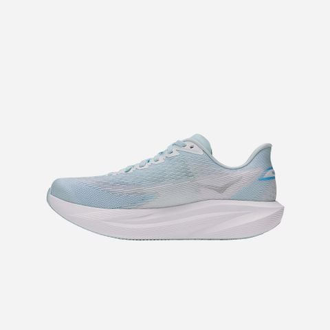  Giày Chạy Bộ Nữ HOKA Mach 7 - Glimmering Blue / Frost 