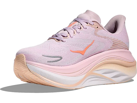  Giày Chạy Bộ Nữ Hoka Skyward X 2 - Lilac Cream / Tangerine Glow 