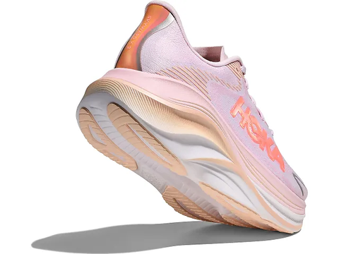  Giày Chạy Bộ Nữ Hoka Skyward X 2 - Lilac Cream / Tangerine Glow 