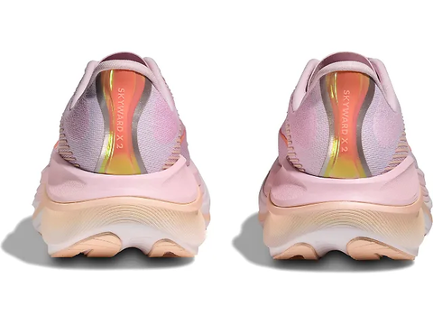  Giày Chạy Bộ Nữ Hoka Skyward X 2 - Lilac Cream / Tangerine Glow 