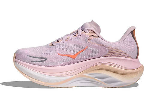  Giày Chạy Bộ Nữ Hoka Skyward X 2 - Lilac Cream / Tangerine Glow 