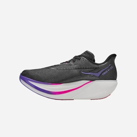  Giày Chạy Bộ Unisex HOKA Cielo X1 3.0 - Carbon Black / Black 