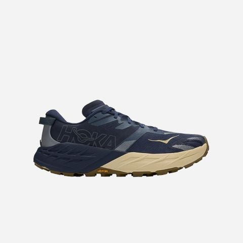  Giày Chạy Địa Hình Nam HOKA Speedgoat 7 - Varsity Navy/Barley Flour 