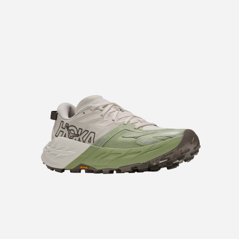  Giày Chạy Địa Hình Nữ Hoka Speedgoat 7 - Alabaster / Morning Dew 