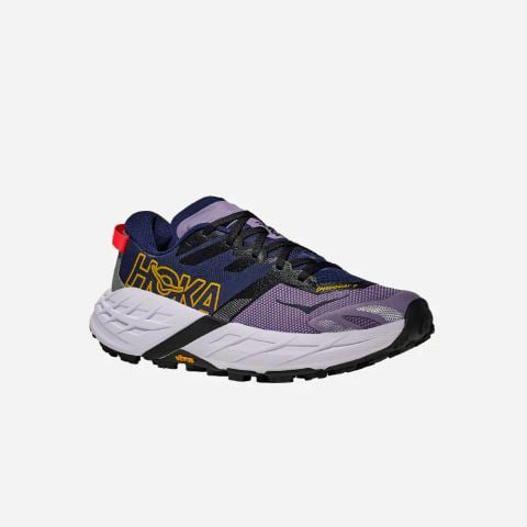  Giày Chạy Bộ Nữ Hoka Speedgoat 7 Wide - Berry Jam / Starlight Glow 