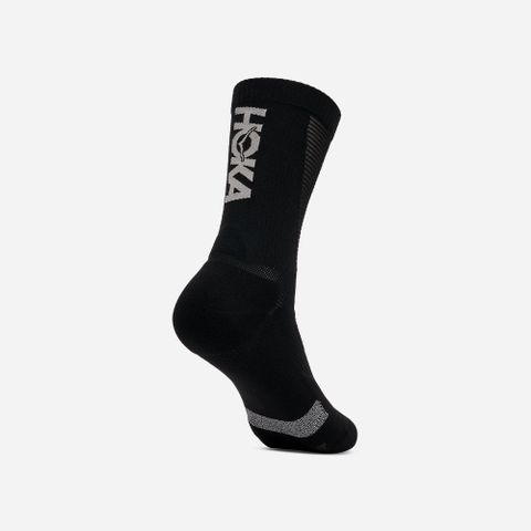  Vớ Thể Thao Hoka Race Day Crew 1173970-BLK - Đen 