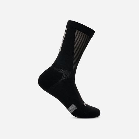  Vớ Thể Thao Hoka Race Day Crew 1173970-BLK - Đen 