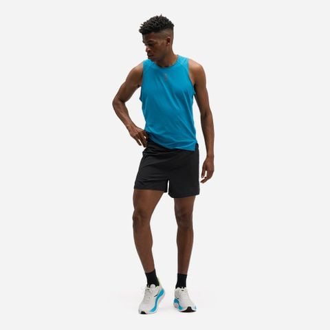  Quần Short Chạy Bộ Nam Hoka Glide 5'' With Brief - Black 