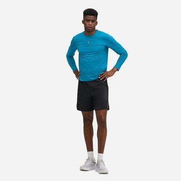  Quần Short Chạy Bộ Nam Hoka Glide Short 7'' 2in1 - Black 