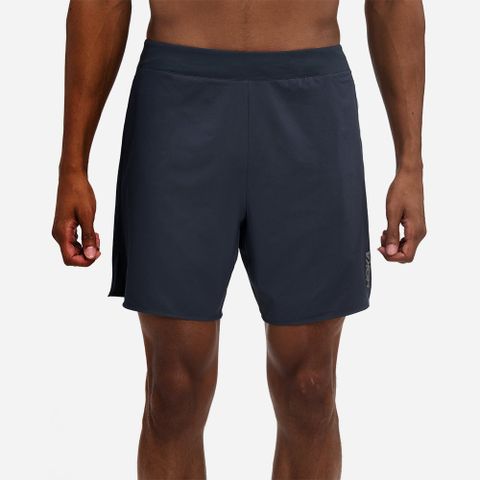  Quần Short Chạy Bộ Nam Hoka Glide Short 7'' 2in1 - Varsity Navy 