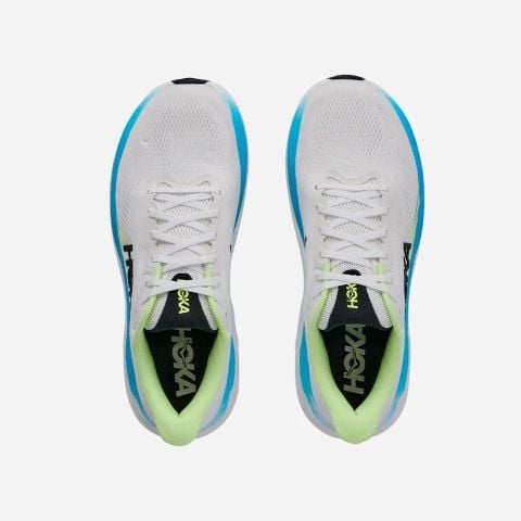  Giày Chạy Bộ Nam Hoka Clifton 11 Wide - Frost/Black 