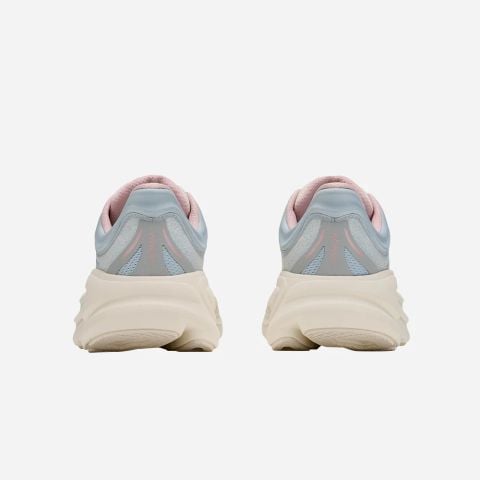  Giày Chạy Bộ Nữ Hoka Bondi 9 GLM - Alabaster / Mineral Blue 