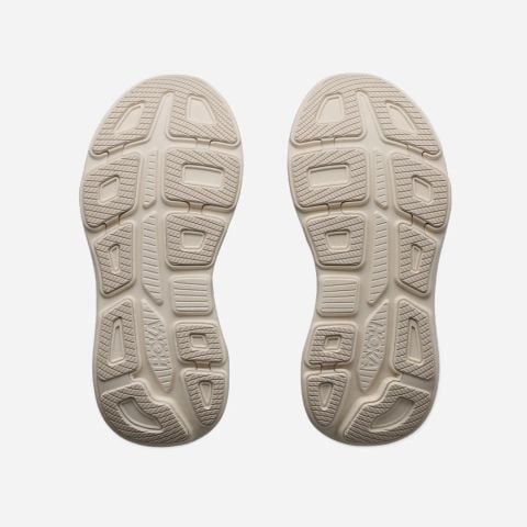  Giày Chạy Bộ Nữ Hoka Bondi 9 GLM - Alabaster / Mineral Blue 