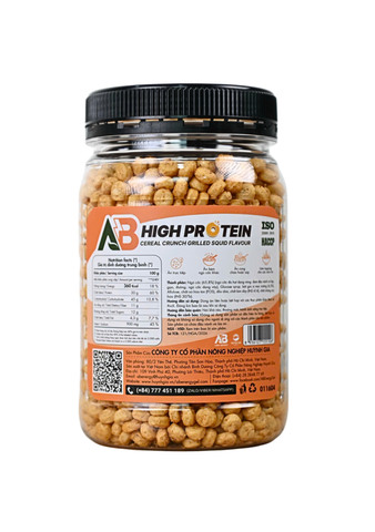  Ngũ Cốc Giòn Cao Đạm AB - Vị Mực Nướng 