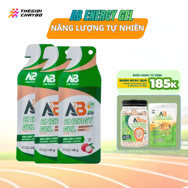  Gel Năng Lượng AB Dạng Gói 45g - Vị Vải 