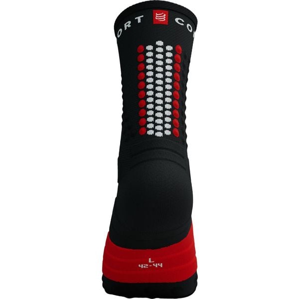  Vớ Thể Thao Compressport Ultra Trail Socks V2.0 - Black/ Red 