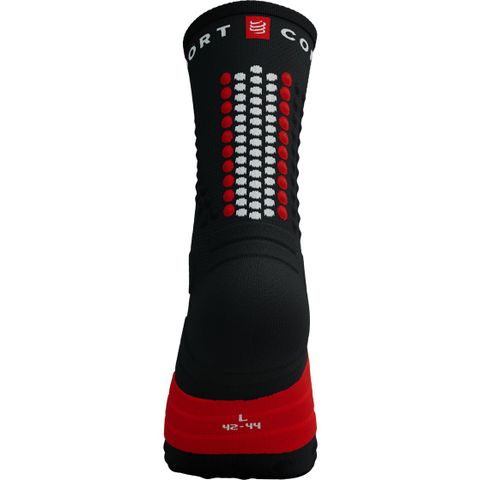  Vớ Thể Thao Compressport Ultra Trail Socks V2.0 - Black/ Red 