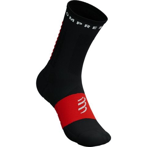  Vớ Thể Thao Compressport Ultra Trail Socks V2.0 - Black/ Red 