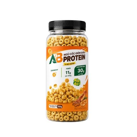 Ngũ Cốc Giòn Cao Đạm AB - Vị Mực Nướng 