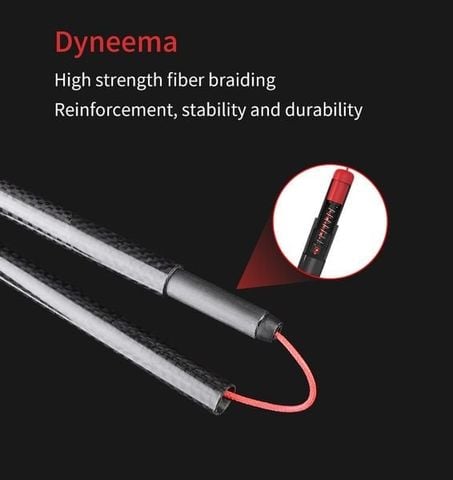  Gậy Chạy Trail Aonijie E4204 Carbon Trekking Pole - Đen (Mẫu mới) 