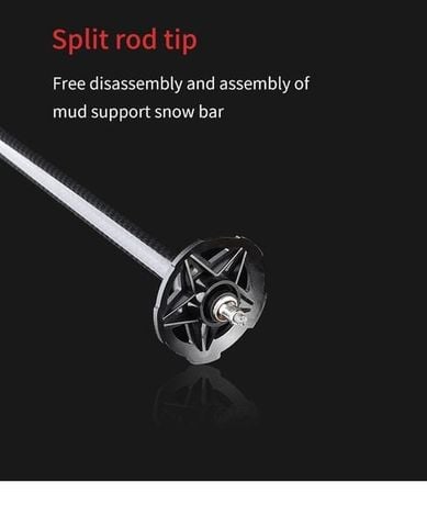  Gậy Chạy Trail Aonijie E4204 Carbon Trekking Pole - Đen (Mẫu mới) 