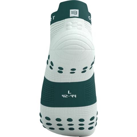 Tất Chạy Bộ Compressport Unisex's Pro Racing Socks V4.0 Run Low - Xanh lá 