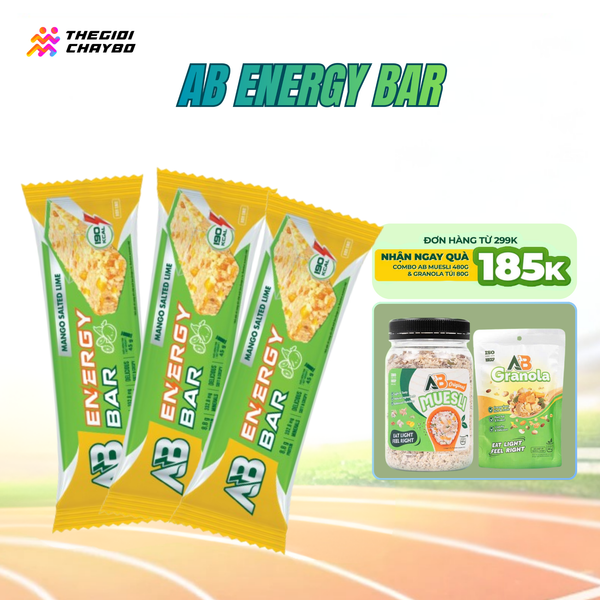  Thanh Năng Lượng AB Energy Bar - Vị Xoài Chanh Muối 