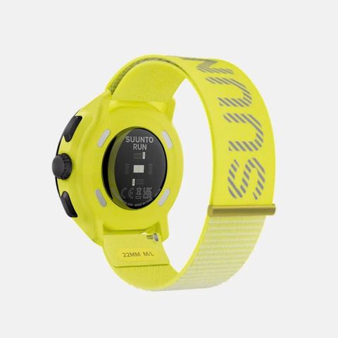  Đồng Hồ GPS Suunto Run Viền Thép 46mm, Dây Đeo Nylon - Lime 