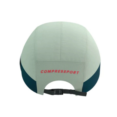  Mũ Chạy Bộ Compressport 5 Panel Light Cap - Stargazer/Aqua 